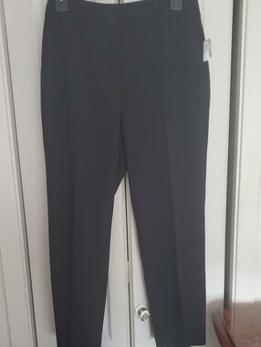 3 Classic Women's Black Straight-Leg Dress Pants